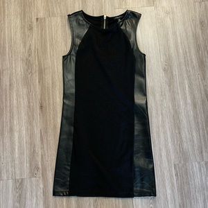 Mini black dress